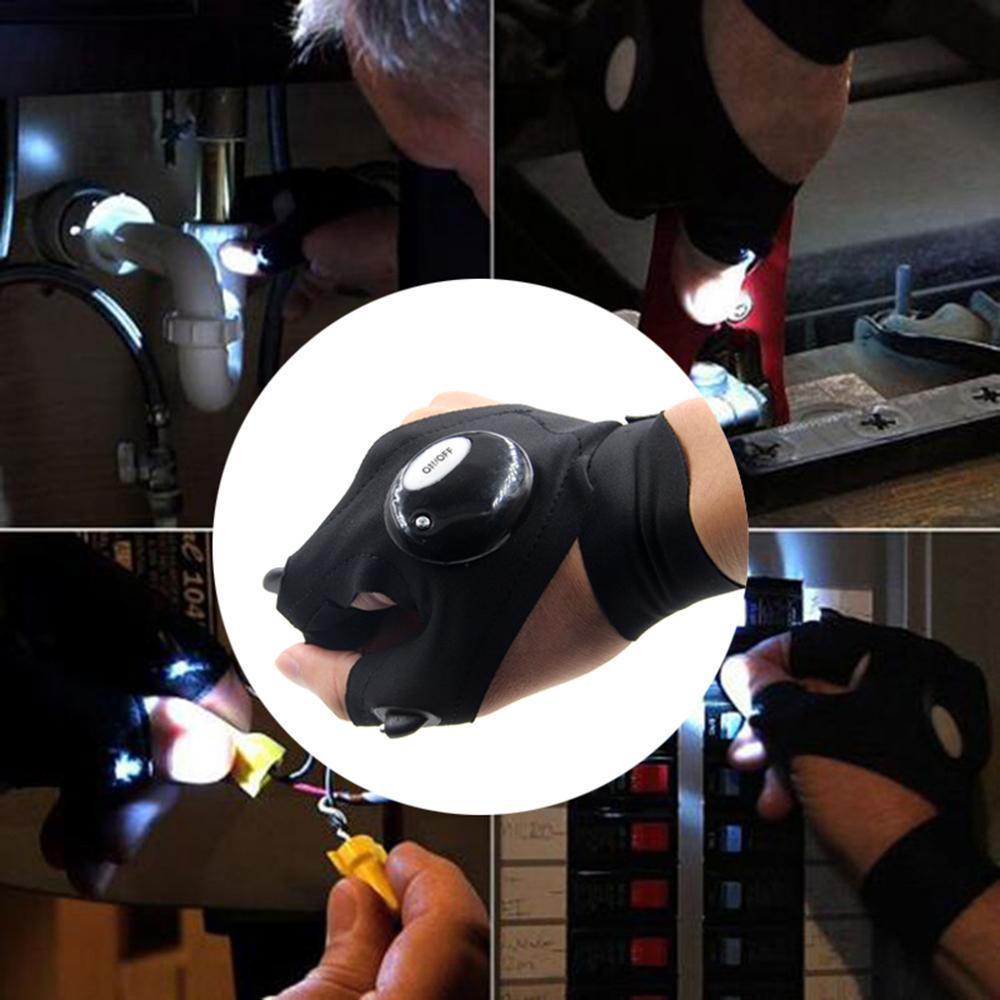 Gadgets d'Eve bricolage GLOVET™ : Gants avec lumière LED