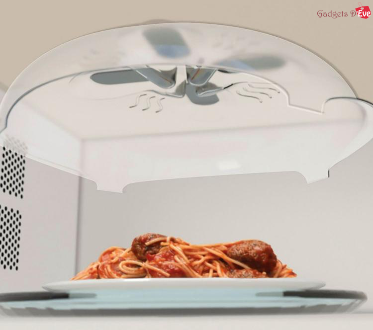 Gadgets d'Eve cuisine HOVEREVE ™ : Une couverture alimentaire pour micro-ondes