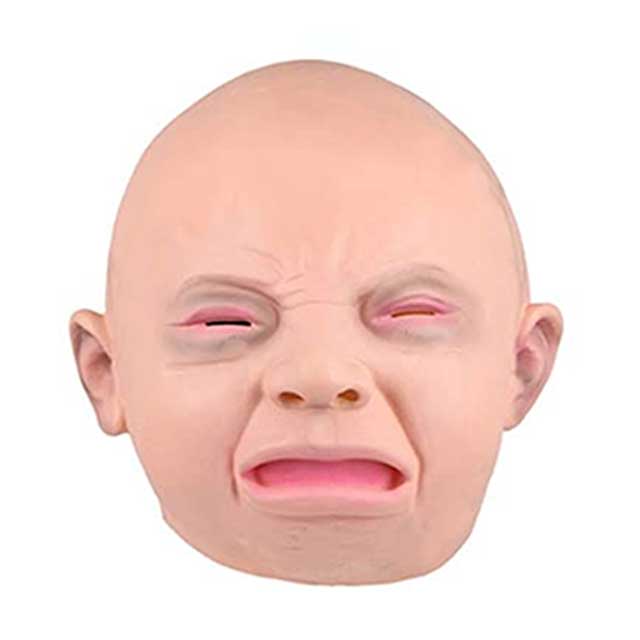 Gadgets d'Eve Visage pleurant MASQY™ : Masque de tête de bébé