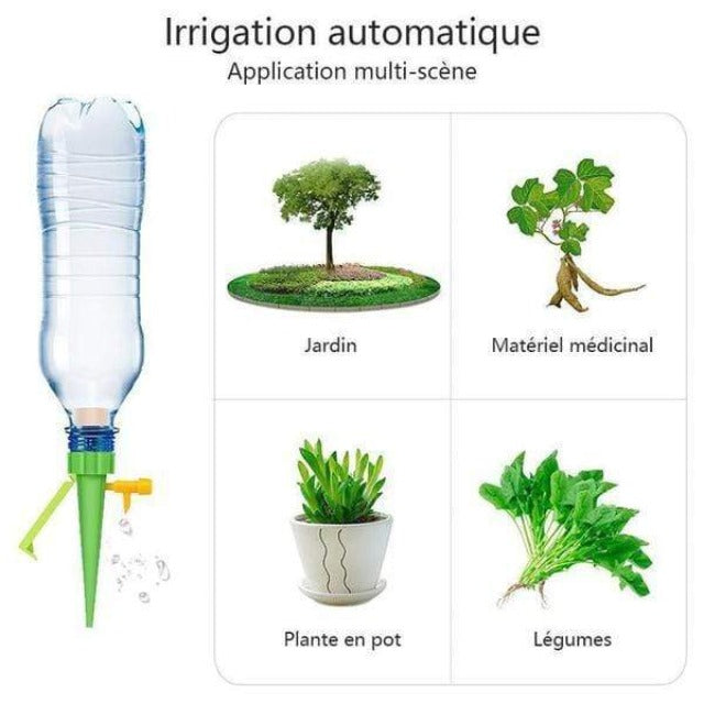 WATERIT™ : Système D'Irrigation au Goutte-à-Goutte Écologique et Économique